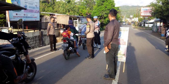 Ops yustisi Imbangan Polsek sekotong (1)