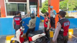 Pengamanan di pelabuhan lembar
