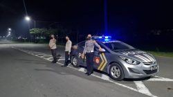 Patroli Malam Polsek Kediri, Sasar Perbatasan Lobar dan Loteng Antisipasi Balap Liar