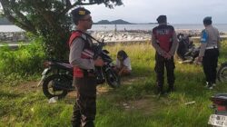 Akhir Pekan, Polsek Sekotong Pantau Obyek Tongkrongan di Sekotong