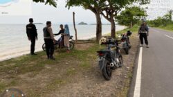 Antisipasi Kerawanan Kamtibmas, Patroli Rutin Polsek Sekotong Sasar Sejumlah Obyek Wisata
