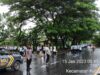 Jalan Sehat Bersholawat Pondok Pesantren Darussalam Bermi, Polsek Kuripan Lakukan Pengamanan