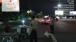 Patroli Blue Light Polsek Gerung, Dalam Rangka Cipkon