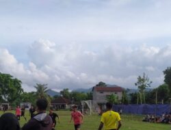 Pengamanan Liga II ASKAB PSSI, Polsek Gerung Turunkan Personelnya