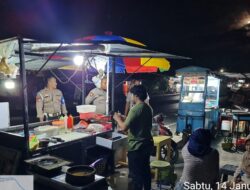 Kegiatan Patroli Dialogis Polsek Kediri Pantau Situasi Wilayah, Sepanjang Malam Hingga Pagi Dini Hari