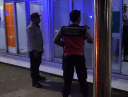 Berikan Imbauan Kepada Petugas Jaga, Patroli Rutin Blue Light Polsek Sekotong