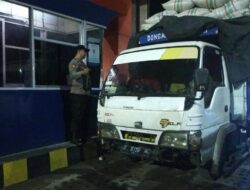 Sasar Perbatasan Lobar dan Loteng, Patroli Malam Satlantas Polres Lombok Barat