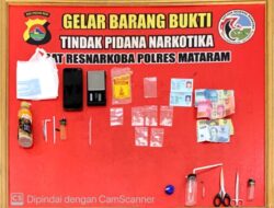 Penggerebekan Sebuah Rumah di Ampenan, Polisi Tangkap Dua Bersaudara Tersangkut Narkoba