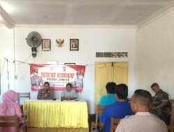 Bahas Sitkamtibmas Saat Bulan Ramadhan, Dalam Jumat Curhat Kapolsek Lembar