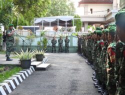 Dandim 1606 Mataram Gelar Apel Luar Biasa Untuk Anggotanya