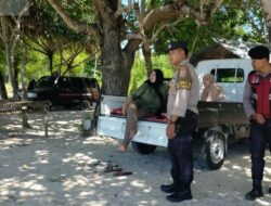Polsek Sekotong Lakukan Patroli di Obyek Wisata, Ciptakan Keamanan dan Kenyamanan Bagi Pengunjung
