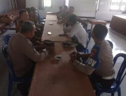 Polsek Kuripan Lakukan Patroli Rutin dan Sosialisasi Program Polisi Dusun di Lombok Barat