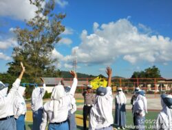 Polres Lombok Barat Gelar Pelatihan Patroli Keamanan Sekolah untuk Tingkatkan Kesadaran Keselamatan Berkendara di SMA Negeri 1 Gerung