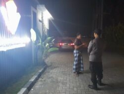 Polsek Labuapi Gelar Patroli Malam Blue Light untuk Ciptakan Rasa Aman dan Antisipasi Kejahatan