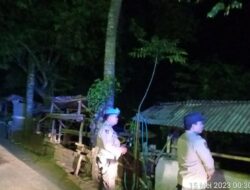 Polsek Lembar Tingkatkan Antisipasi Gangguan Kamtibmas dengan Patroli Malam Hari