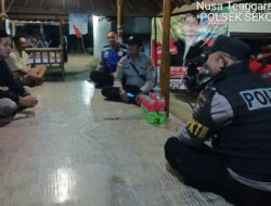 Polsek Sekotong Gelar Patroli Dialogis Menjelang Pemilihan Kepala Desa Serentak
