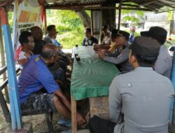 Polsek Kawasan Pelabuhan Lembar Membuka Program Jumat Curhat Bersama Sopir Angkutan Semen