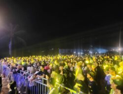Polres Lombok Barat Intensifkan Pengamanan Konser Musik ‘Tiba – Tiba Galau 2023’, Berlangsung Aman dan Lancar