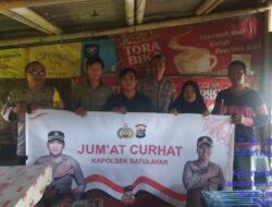 Polsek Batulayar Gelar Kegiatan Jumat Curhat untuk Membangun Sinergitas dalam Mempertahankan Kamtibmas