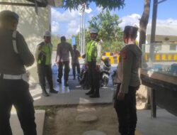 Polsek Kawasan Pelabuhan Lembar Gelar Program Jumat Curhat untuk Meningkatkan Kerjasama dengan PT. Bosowa