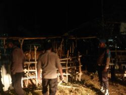 Polsek Lembar Lakukan Patroli dan Monitoring Malam untuk Jaga Keamanan Wilayah