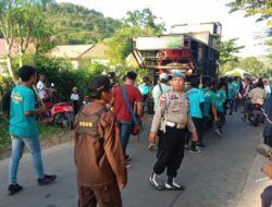 Polsek Sekotong dan Koramil 1606-06 Sekotong Amankan Tradisi Adat Nyongkolan di Kecamatan Sekotong