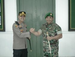 Dandim 1606 Mataram Terima Silaturrahmi Kapolres Lombok Utara Yang Baru