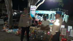 Polsek Lembar Gelar Patroli KRYD untuk Menjamin Keamanan Festival Budaya Bau Keke Pantai Serpiq