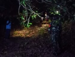 Tanggung Jawab Sosial, Babinsa Sokong Kerahkan Warga Dalam Pencaian Anak Hilang