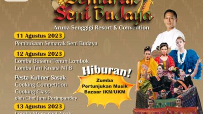 Semarak Seni Budaya di Aruna Senggigi: Menggali Kekayaan Seni dan Budaya NTB dengan Kehadiran Chef Juna