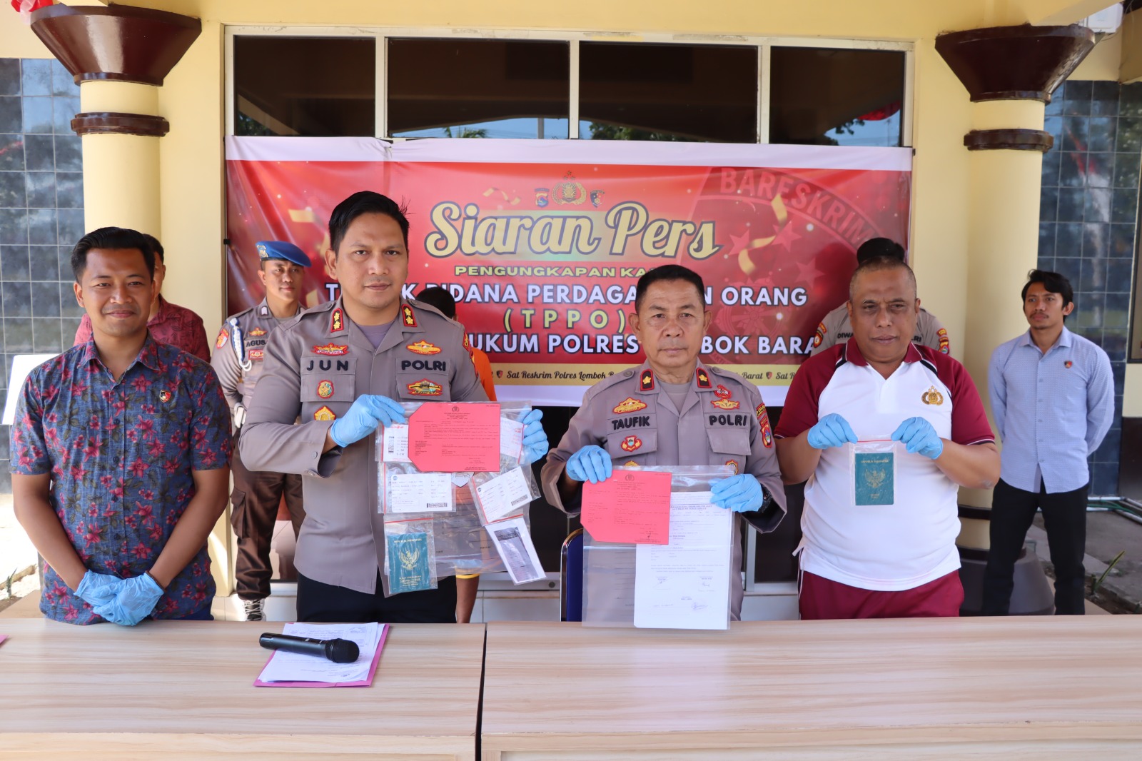 Polres Lombok Barat Ungkap Kasus TPPO