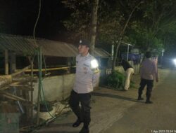 Antisipasi Tindak Kriminal dan Gangguan Kamtibmas, Polsek Lembar Lakukan Patroli KRYD