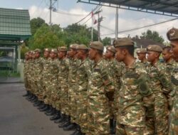 Mengukir Dedikasi dan Keterampilan Militer: Anggota Komcad Diterima dengan Bangga di Makodim 1606 Mataram