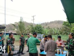 TNI, Polri, dan Camat Lembar Silaturahmi Pererat Sinergitas