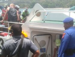 Polairud Polres Lombok Barat Amankan Fast Ferry Eka Jaya 25 dan 26 Jelang MotoGP