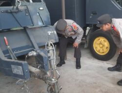 Polres Lombok Barat Siap Hadapi Pemilu 2024 dengan Kendaraan Security Barrier Mobile