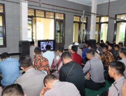 Polri Lombok Barat Perkuat Rohani dan Mental Personel dengan Binrohtal