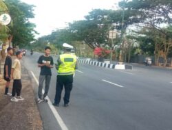 Patroli Terjadwal Satlantas Polres Lombok Barat, Amankan Kamtibmas dan Lalin
