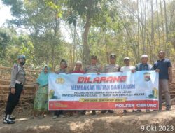 Kapolsek Gerung Imbau Masyarakat Waspada Karhutla