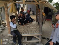 Polsek Lembar Pantau Situasi Kamtibmas di Lokasi Proyek, Berikan Rasa Aman