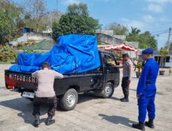 Polsek Pelabuhan Lembar Patroli Rutin dan Pemeriksaan Barang di Pelabuhan