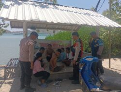 Polsek Sekotong Sisir Lokasi Wisata untuk Cegah Kriminalitas