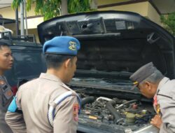 Polres Lombok Barat Siap Amankan Pemilu 2024, Cek Kondisi Kendaraan
