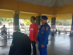 Polairud Polres Lombok Barat Amankan Wisatawan di Senggigi
