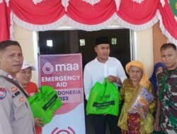 Kolaborasi Antara Babinsa dan Pemdes: Bantuan Sembako dari Yayasan Wahana Mandiri Indonesia untuk Masyarakat Desa Sambik Bangkol