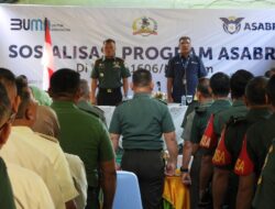 Kodim 1606/Mataram dan PT. ASABRI (Persero) Menggelar Sosialisasi Program THT