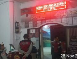 Polres Lombok Barat Intensifkan Patroli di Kantor KPU Gerung Jelang Pemilu 2024
