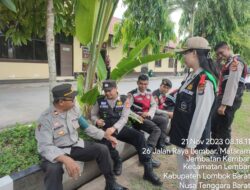 Polres Lombok Barat Pastikan Personel Sehat dan Siap Tugas Amankan Pemilu 2024