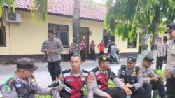 Polres Lombok Barat Gelar Apel Kesiapan Personel dan Pengecekan Kesehatan Jelang Pemilu 2024