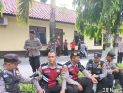 Polres Lombok Barat Mempersiapkan Personel dan Pengecekan Kesehatan Jelang Pemilu 2024